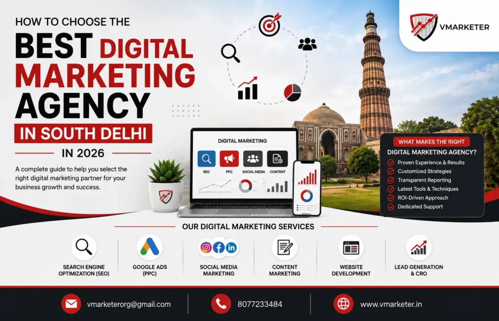 Best digital marketing agency in South Delhi in 2026